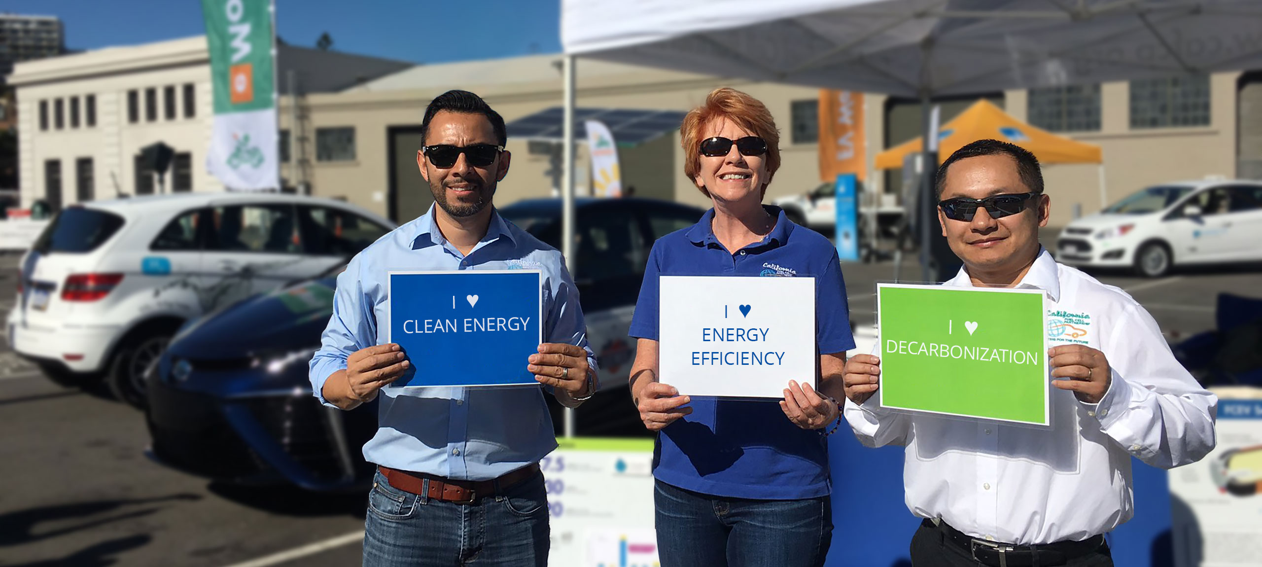 Frontier Energy at electric vehicle event