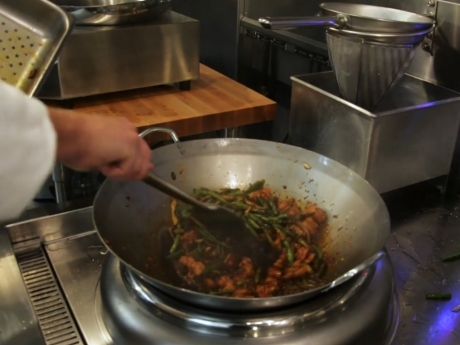 Induction cooking demo