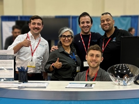 Frontier team at event for TECH Clean California